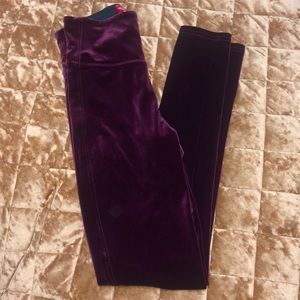 Spanx Velvet leggings